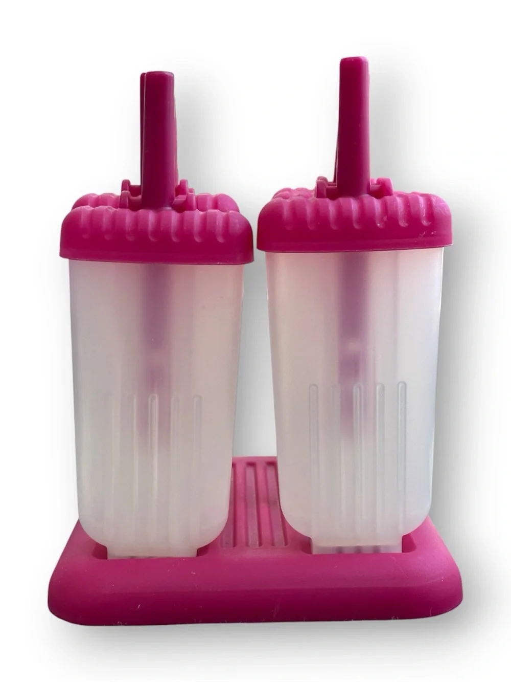 Tovolo Groovy Pop Molds - Pink (Set of 6)